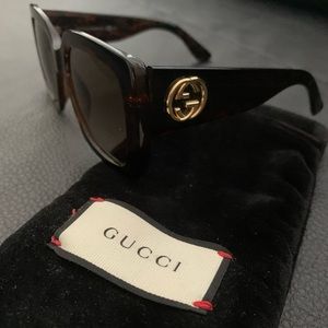 Authentic Gucci sunglasses- used